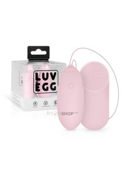 Виброяйцо LuvEgg EDC Wholesale, розовый от IntimShop