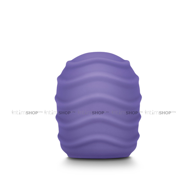 Силиконовые текстурированные насадки для мини Le Wand, фиолетовый - фото 5
