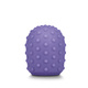 Силиконовые текстурированные насадки для мини-массажера Le Wand Petite, фиолетовый