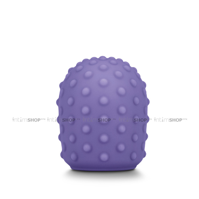 Силиконовые текстурированные насадки для мини Le Wand, фиолетовый - фото 3