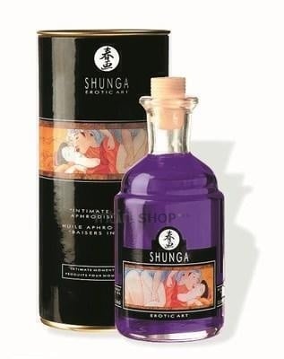 Масло для Массажа с Афродизиаками (Виноград) Shunga Aphr.Oil Orgy of Grapes,100 мл