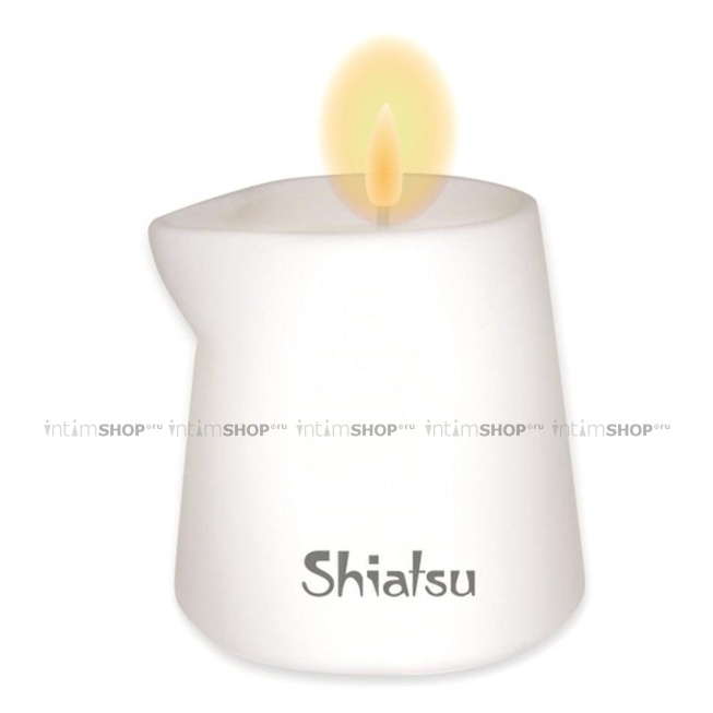 Массажная свеча Hot Shiatsu, малина и ванильный крем, 130 мл от IntimShop