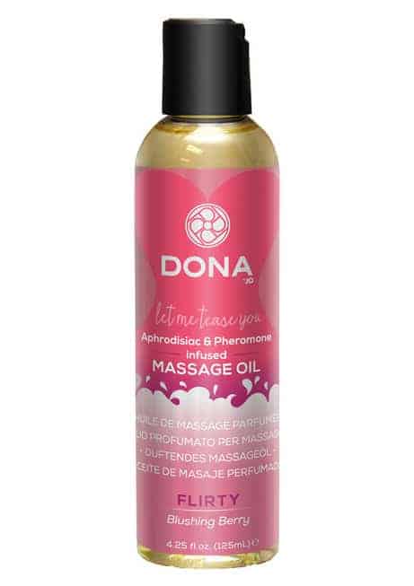 Массажное масло DONA Scented Massage Oil Flirty Aroma: Blushing Berry 125 мл
Массажное масло DONA Scented Massage Oil Flirty Aroma: Blushing Berry 125 мл