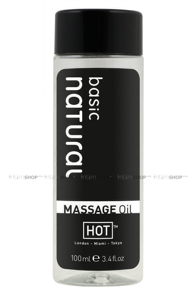 Массажное Масло Hot Massage Oil Натурал, 100 мл