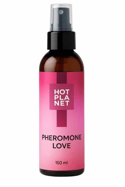 Массажное масло Hot Planet Pheromone Love малиновый пирог, 150 мл