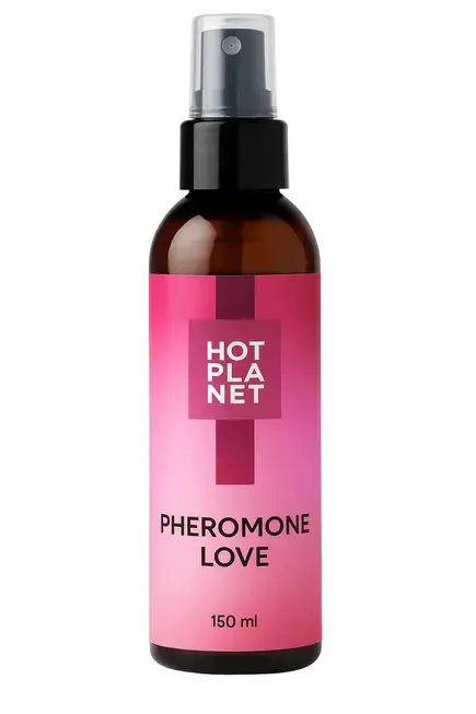 Массажное масло Hot Planet Pheromone Love малиновый пирог, 150 мл