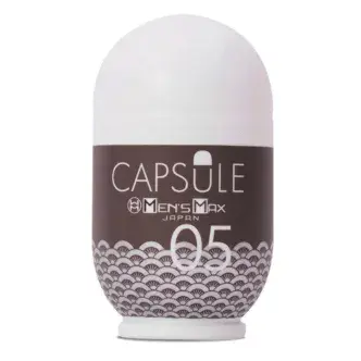 Мастурбатор MensMax Capsule Ougi, чёрный