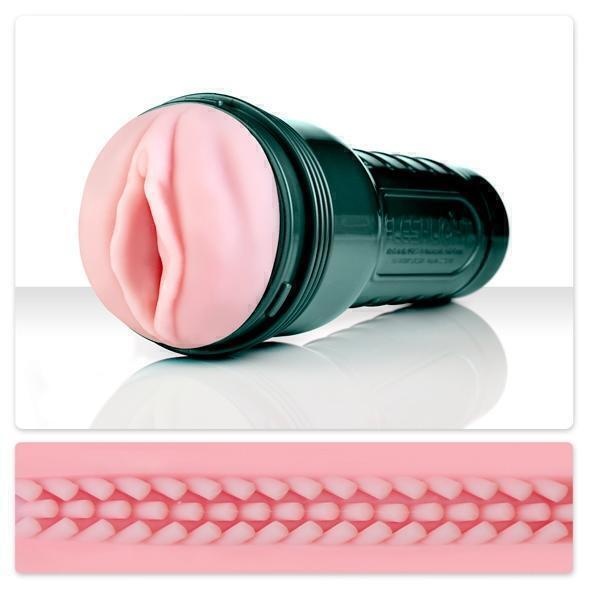 Мастурбатор с вибрацией Fleshlight Vibro Pink Lady Touch, черный