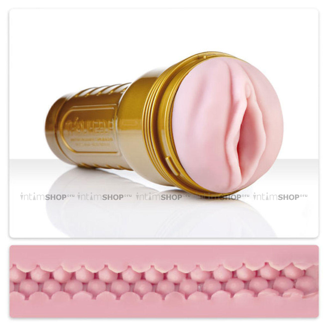 Мастурбатор-вагина для тренировки выносливости Fleshlight Stamina Training Unit Lady, розовый