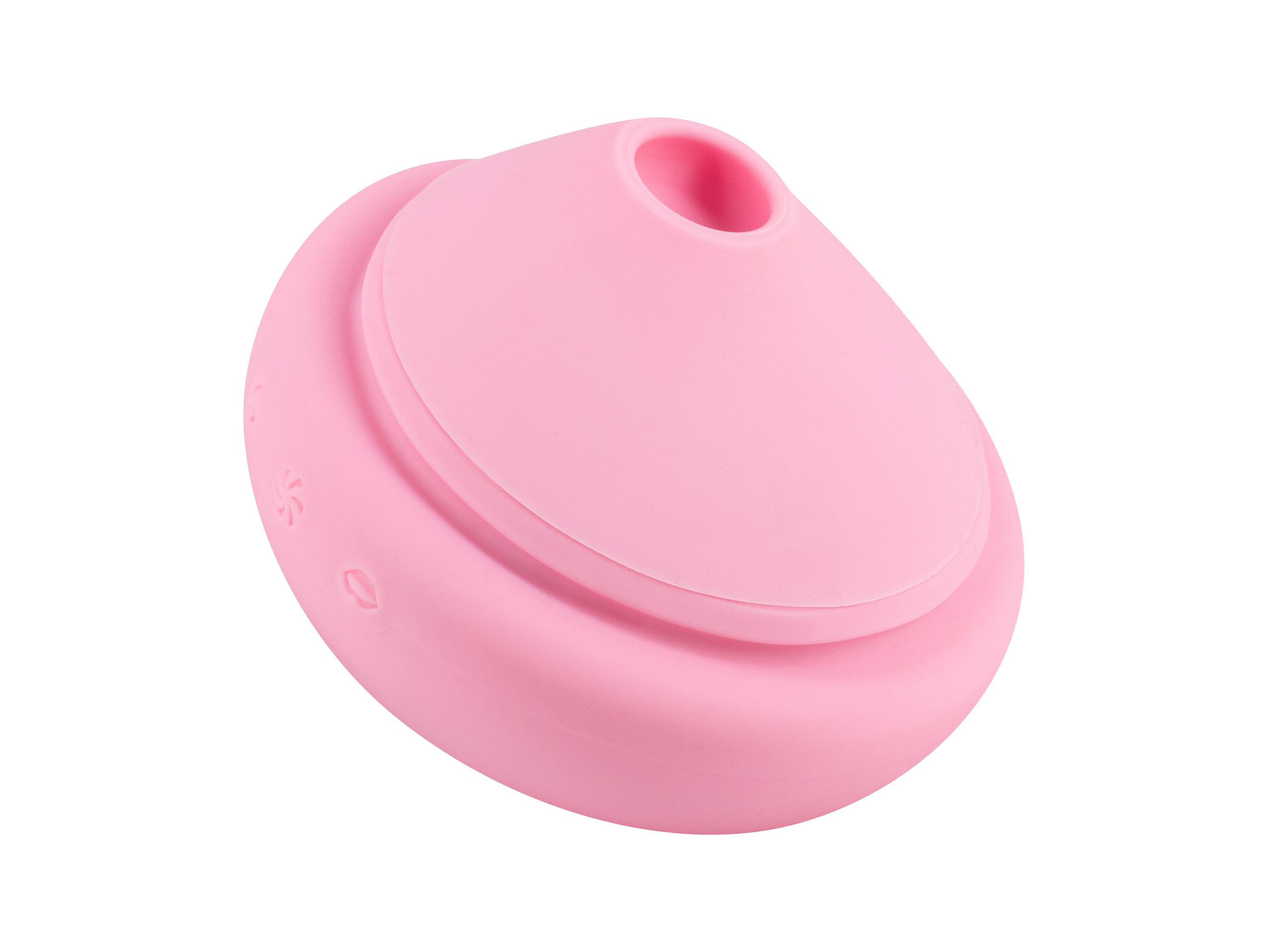 Вакуумный стимулятор клитора с вибрацией Lola Games Magic Cupcake, розовый