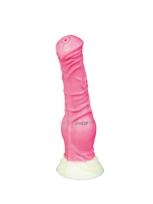 Фаллоимитатор EraSexa Пони Mini, 18.5 см, розовый от IntimShop