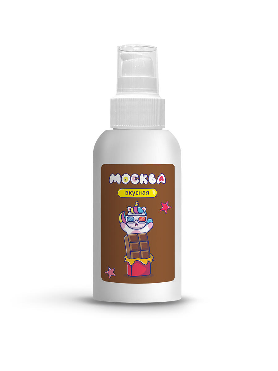 Оральная гель-смазка Москва Вкусная Шоколад на водной основе, 100 мл