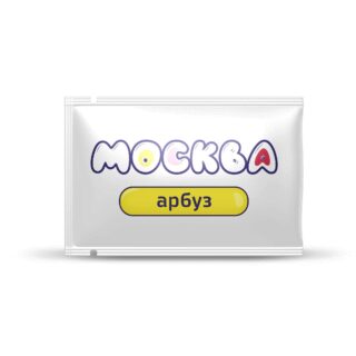 Интимная гель-смазка Москва Вкусная Арбуз на водной основе, 10 мл