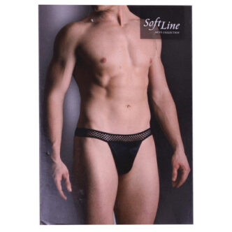 Стринги Мужские Soft Line с доступом черные, S/M