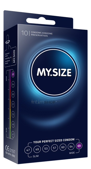 Презервативы MY.SIZE размер 69, 10 шт от IntimShop