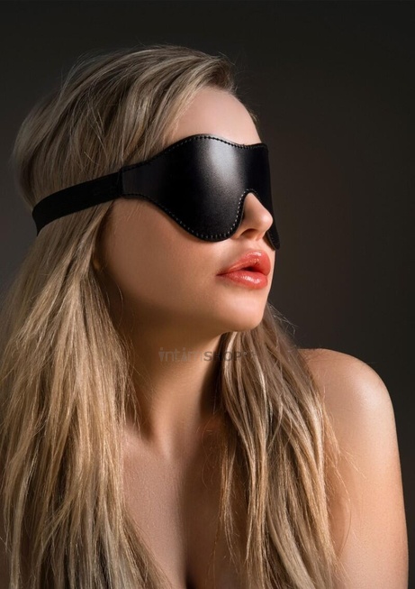 Маска Taboom Luxury Bondage Essentials Intense Dark Blindfold черный