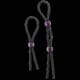 Набор эрекционные лассо Doc Johnson Silicone Cock Ties Black, черный