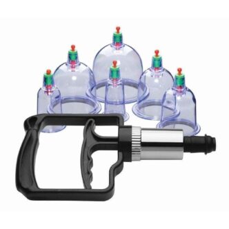 Набор помп для стимуляции Sukshen 6 Piece Cupping Set with Acu Points XR Brands