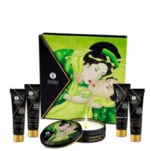 Набор Shunga Geisha's Secret Organica Экзотический зеленый чай, 5 предметов