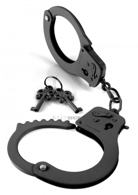 фото Наручники металлические Pipedream Designer Cuffs, черный