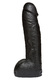 Насадка-фаллоимитатор Doc Johnson Vac-U-Lock Realistic Hung 31.8 см, черная