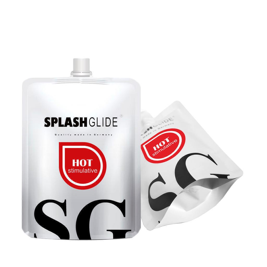 Возбуждающий лубрикант Splashglide Hot на водной основе, 100 мл