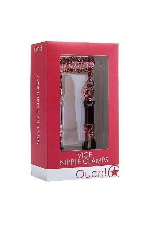 Зажимы на соски Vice Nipple Clamps Shots