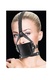 Кляп в виде намордника Leather Mouth Gag Shots, черный