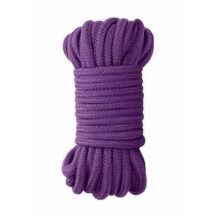 Веревка Shots Ouch! Japanese Rope, фиолетовая, 10 м