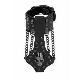 Браслет Ouch! Skulls and Bones Black SH-OU307BLK