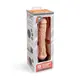 Вибратор PowerCocks Girthy 8" реалистичный 24.5 см, телесный