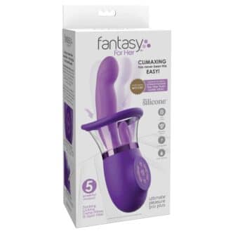 Вибратор c тройной стимуляцией Ultimate Pleasure Pro Plus, фиолетовый