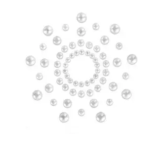 Пэстисы Bijoux Indiscrets Mimi Pearl, жемчужные