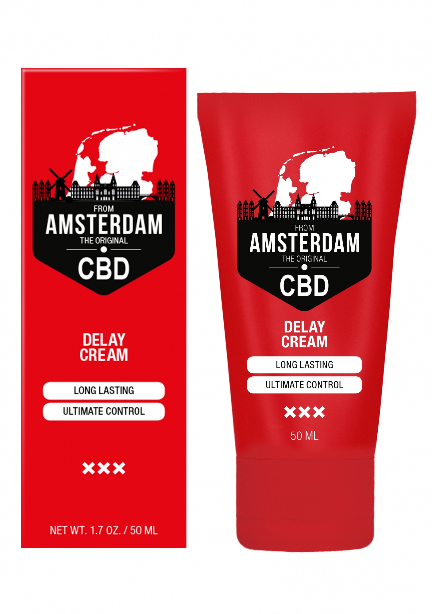 Продлевающий крем PharmQuests The Original CBD from Amsterdam, 50 мл