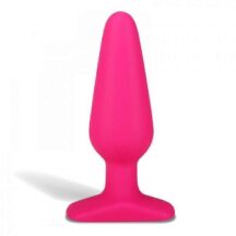 Плаг из ультрабархатистого силикона Hustler Toys About Anal, розовый