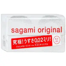 Полиуретановые презервативы Sagami Original 0.02, 6шт