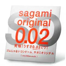 Полиуретановые презервативы Sagami Original 0.02, 1шт