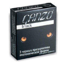 Презервативы Ganzo Black №3 черные