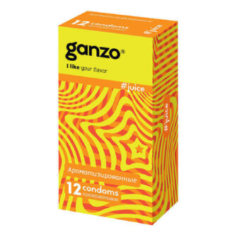 Презервативы Ganzo Juice №12 ароматизированные