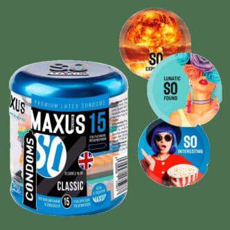 Презервативы классические Maxus Classic, 15 шт
