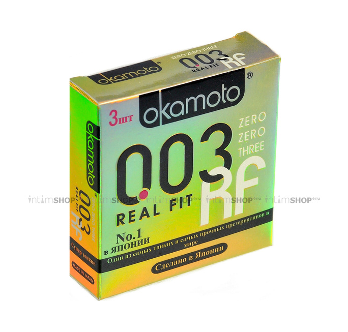 Презервативы OKAMOTO Real Fit №3