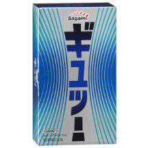Презервативы Sagami 6 FIT V рельефные, фиолетовые, 12шт