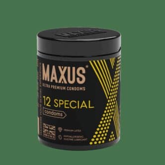 Презервативы точечно-ребристые Maxus Special, 12 шт