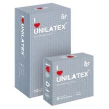 Презервативы рельефные с точками Unilatex, 12 шт + 3 шт в подарок
