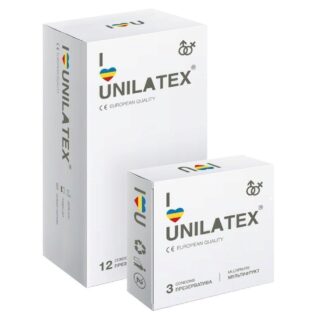 Презервативы мультифрукт Unilatex, 12 шт + 3 шт в подарок