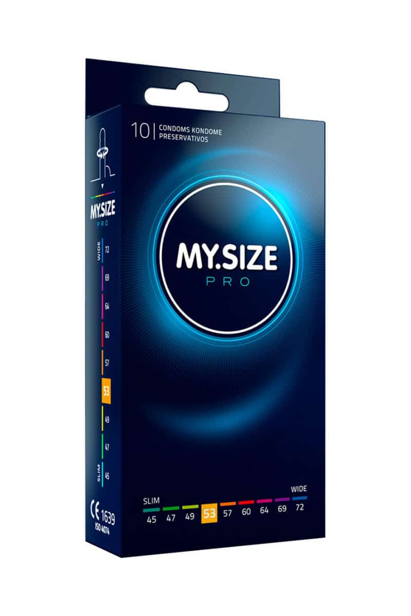 Презервативы ультратонкие MY.SIZE PRO размер 53, 10 шт