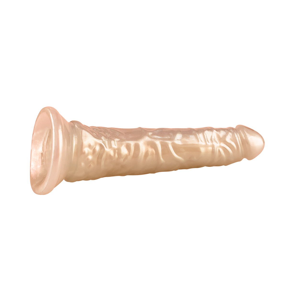 Фаллоимитатор Lola Games Pearl Akoya 20 см, розовое золото