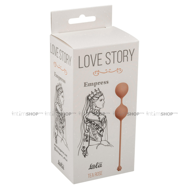 Вагинальные шарики Lola Games Love Story Empress, розовый от IntimShop