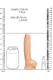 Фаллоимитатор Shots Dildo With Balls 17.8 см, телесный