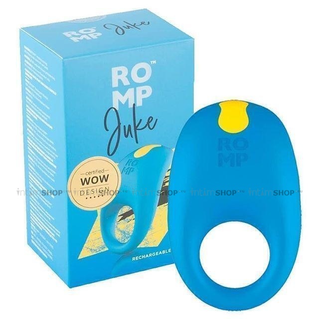 Виброкольцо Romp Juke, синий - фото 2